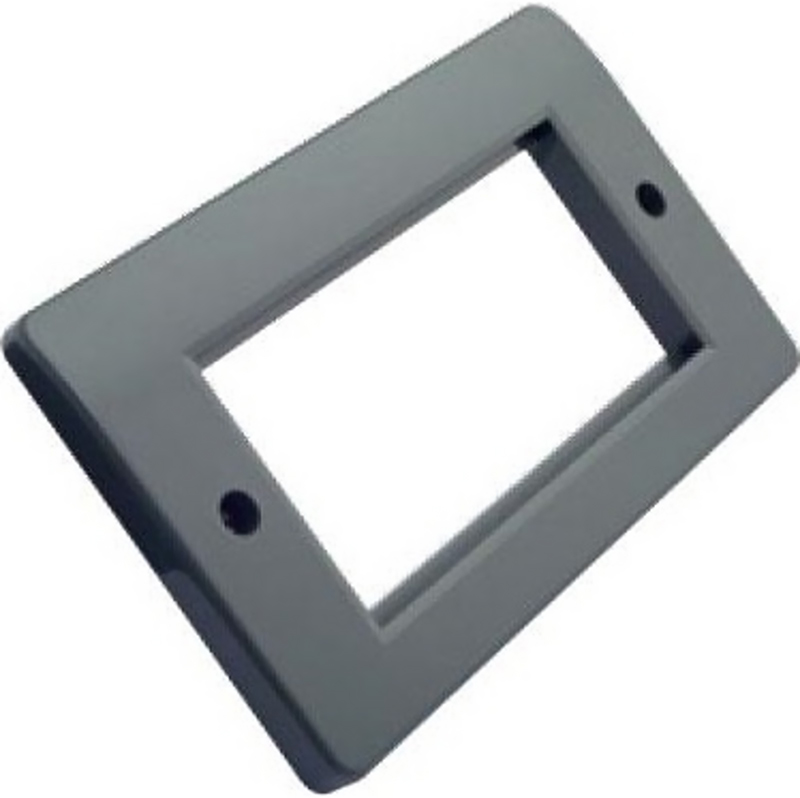 You Recently Viewed Excel Office Double Gang Faceplate w/2 Half Blanks - Grey Image