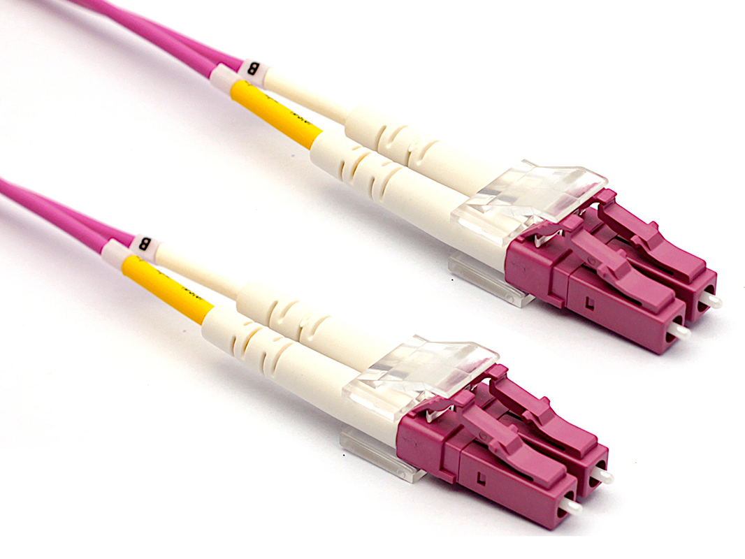 You Recently Viewed Enbeam LC-LC OM4 Fibre Patch Lead - Violet Image