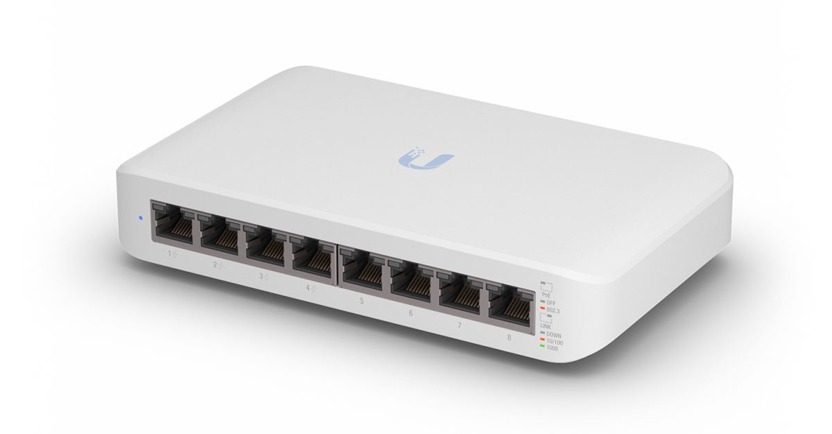 You Recently Viewed Ubiquiti UniFi USW-Lite-8-PoE Managed L2 GE Switch Image