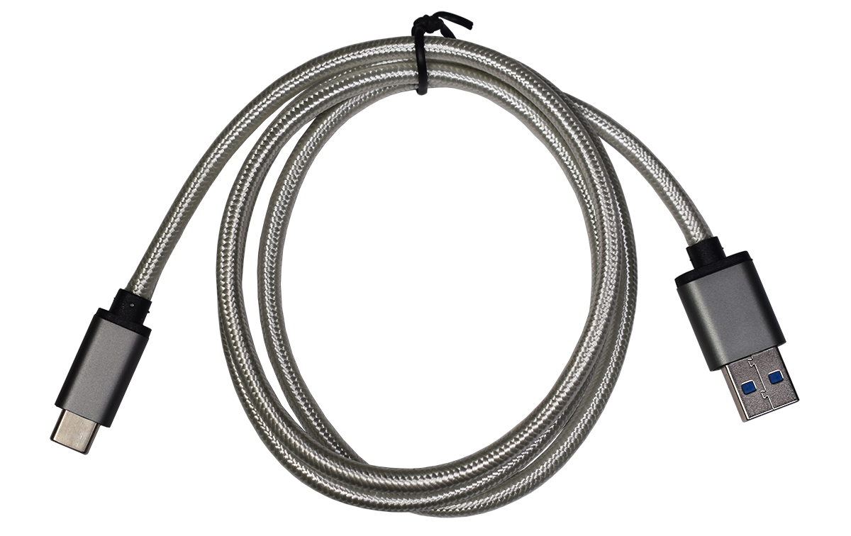 You Recently Viewed CE USB Type C to USB 3.0 A Male (grey shield) cotton braiding 1m Image
