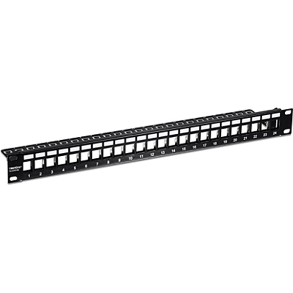 You Recently Viewed TRENDnet TC-KP24S 24-Port Blank Keystone Shielded 1U Patch Panel Image