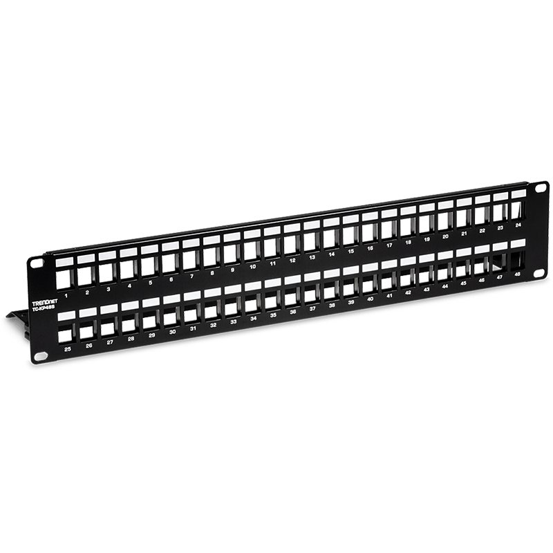 You Recently Viewed TRENDnet TC-KP48S 48-Port Blank Keystone Shielded 2U HD Patch Panel	 Image