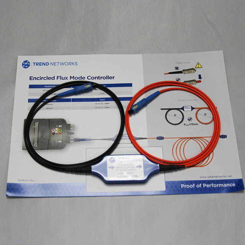 You Recently Viewed TREND Networks R164050 FiberTEK III/IV-Encircled Flux 50/125um Cable SC - SC Image