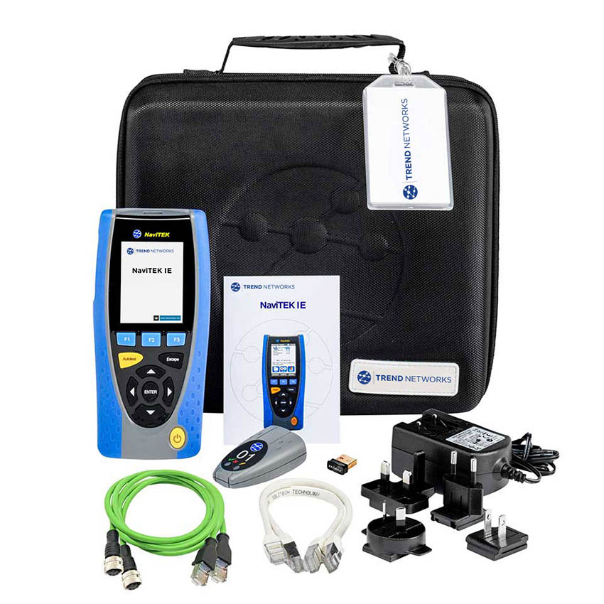 You Recently Viewed TREND Networks R151010 NaviTEK IE - Industrial Ethernet Tester Image