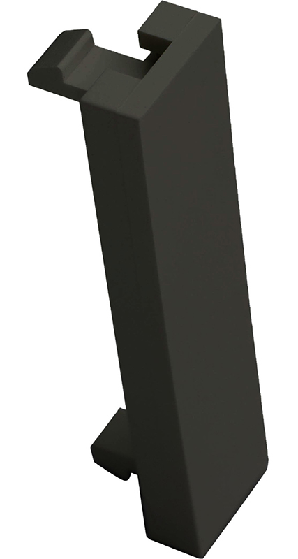 You Recently Viewed Excel Black Half Width (12.5mm) Blank Plate Image