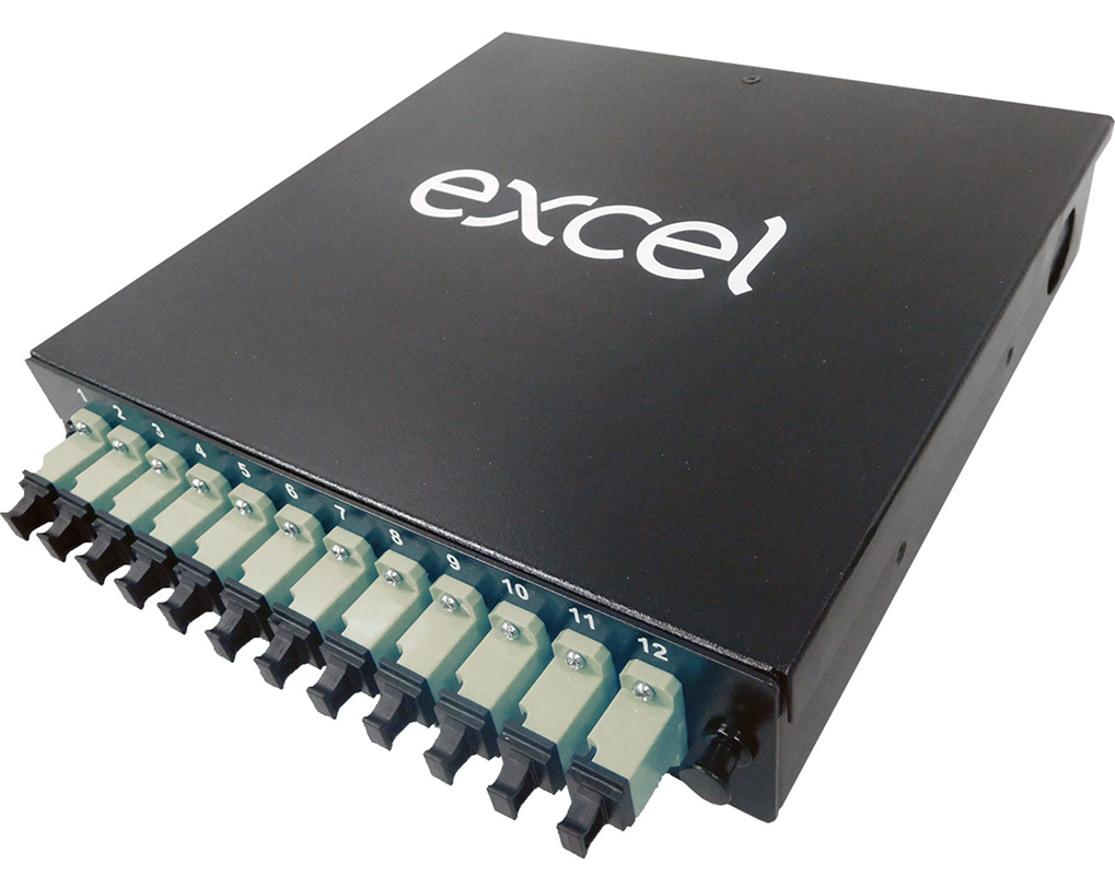 You Recently Viewed Enbeam 12 SC Simplex (12 Fibres) MM DIN Rail Box - Beige Image