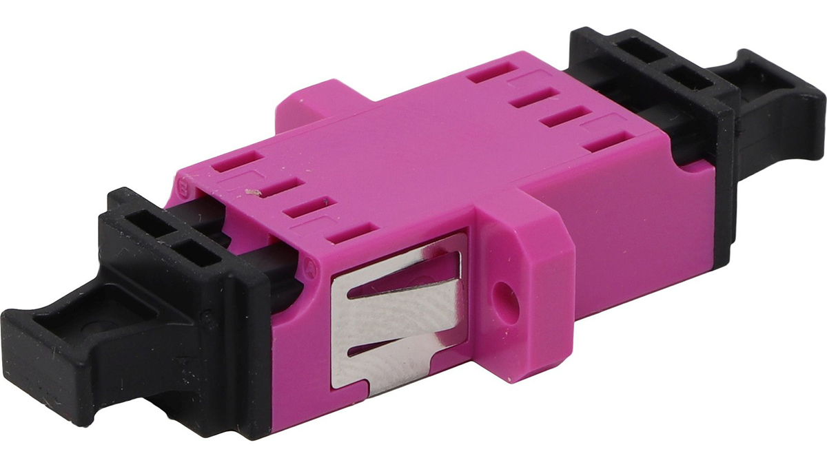 You Recently Viewed Enbeam LC Duplex Adaptor Multimode - Violet 6-Pack Image