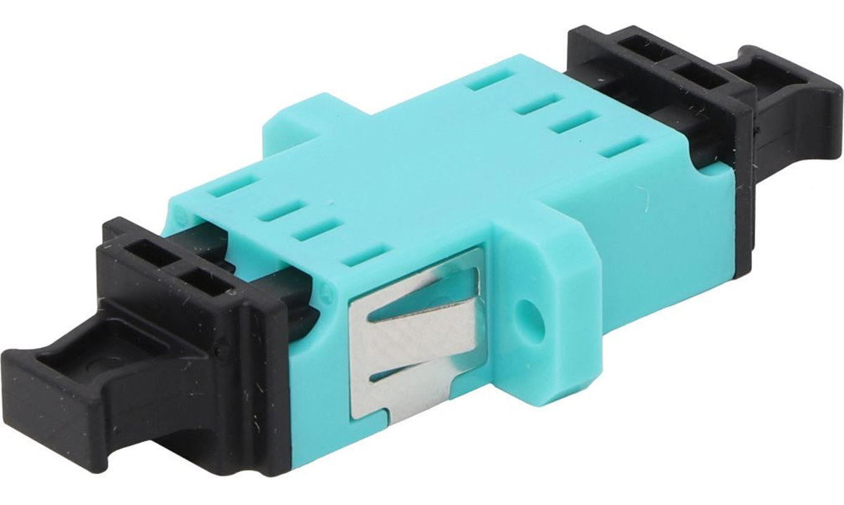 You Recently Viewed Enbeam LC Duplex Adaptor Multimode Aqua 6-Pack Image