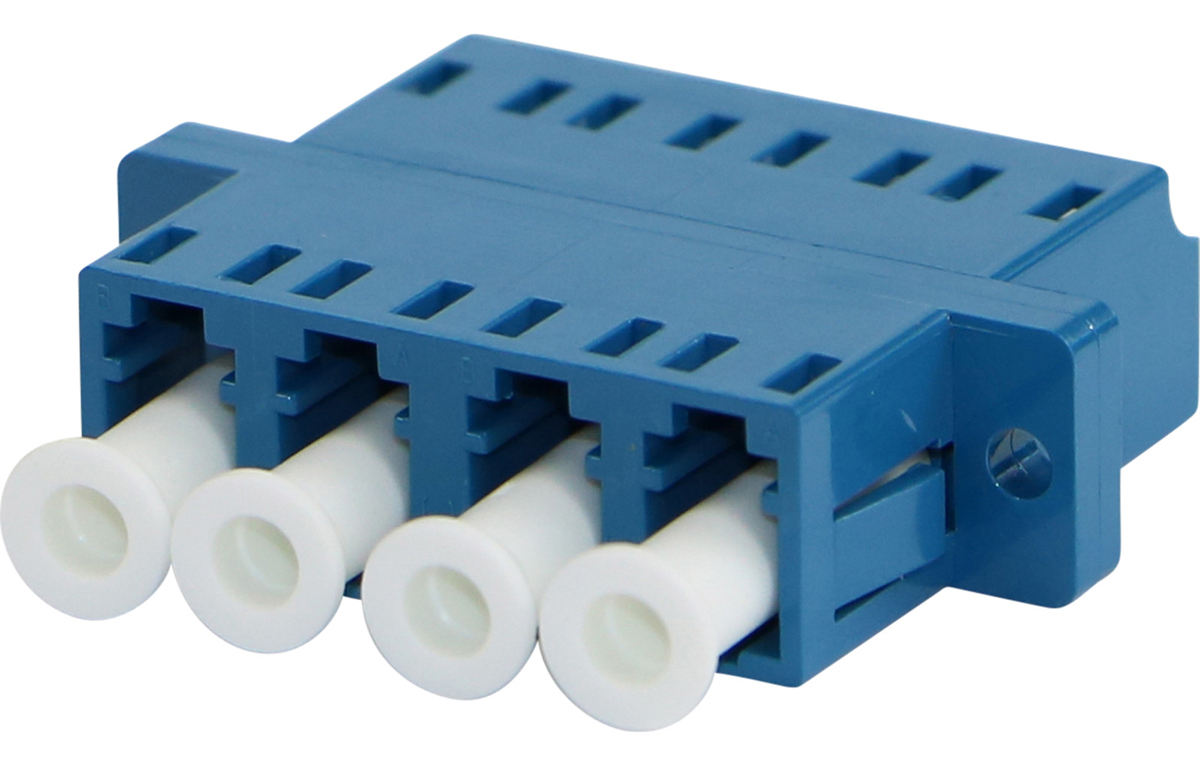 You Recently Viewed Enbeam LC Quad Adaptor Singlemode - Blue 6-Pack Image