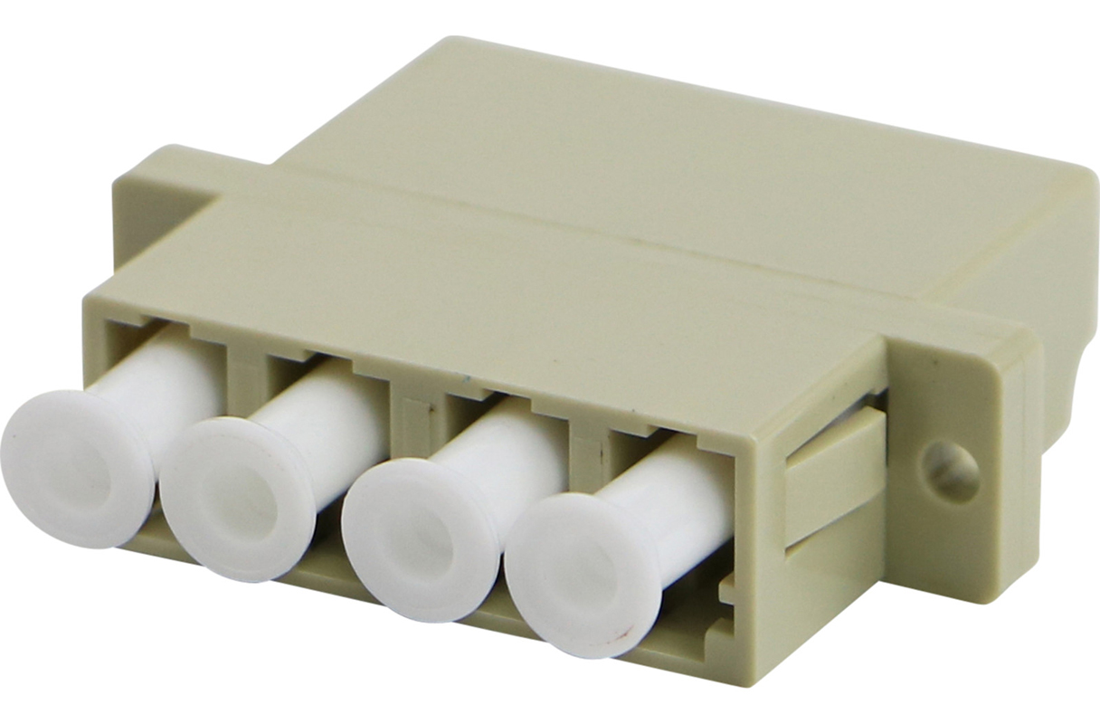 You Recently Viewed Enbeam LC Quad Adaptor Multimode - Beige 6-Pack Image