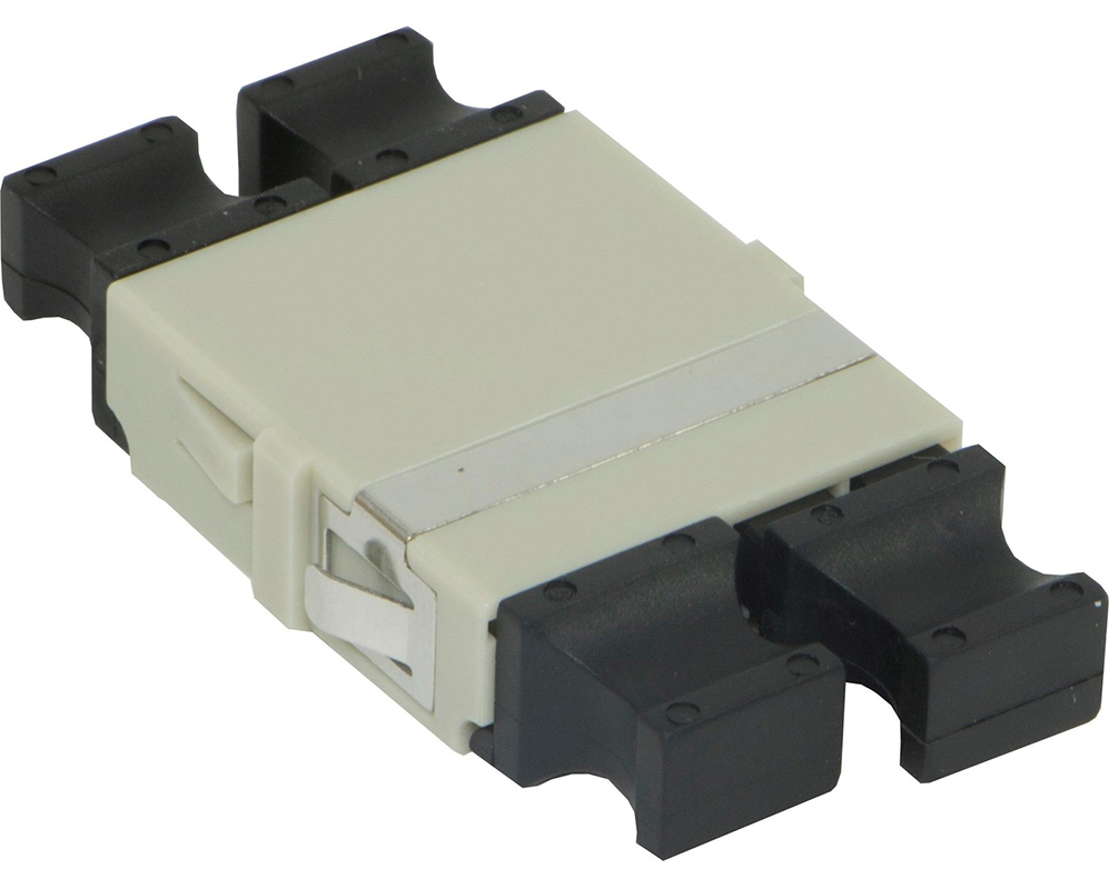 You Recently Viewed Enbeam LC Quad Flangeless Adaptor Multimode - Beige 6-Pack Image