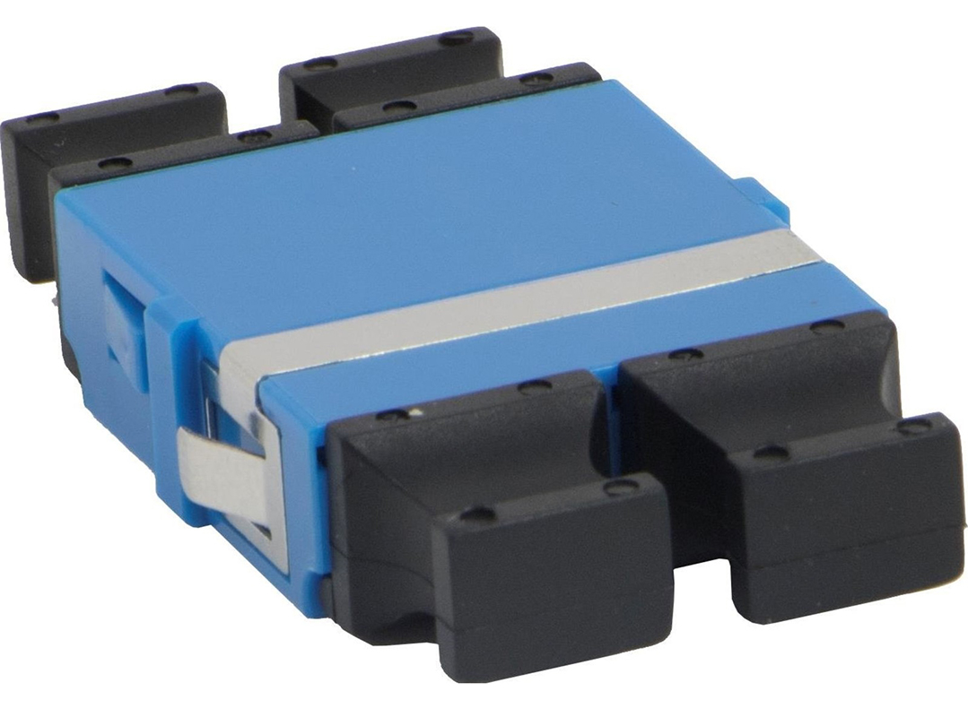 You Recently Viewed Enbeam LC Quad Flangeless Adaptor Singlemode - Blue 6-Pack Image