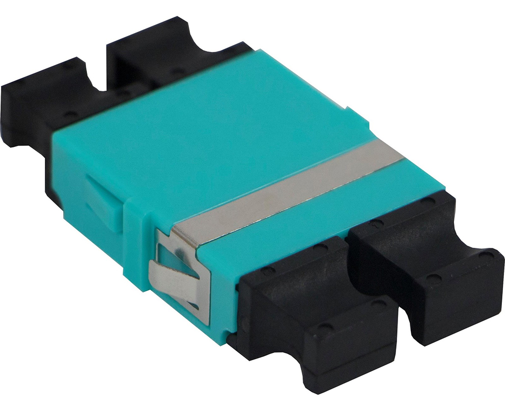You Recently Viewed Enbeam LC Quad Flangeless Adaptor Multimode - Aqua 6-Pack Image