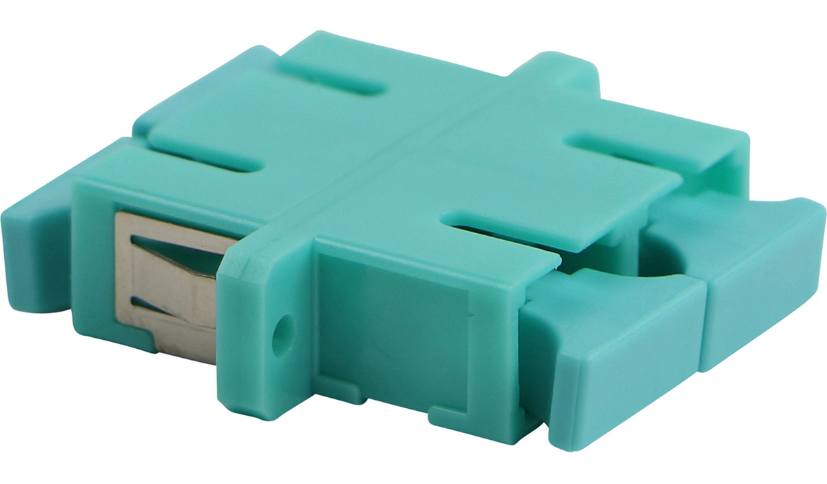 You Recently Viewed Enbeam SC Duplex Adaptor Multimode - Aqua 6-Pack Image