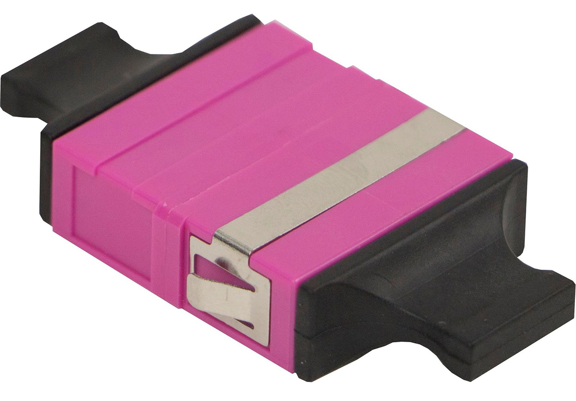 You Recently Viewed Enbeam SC Duplex Flangeless Adaptor Multimode Violet 6-Pack Image