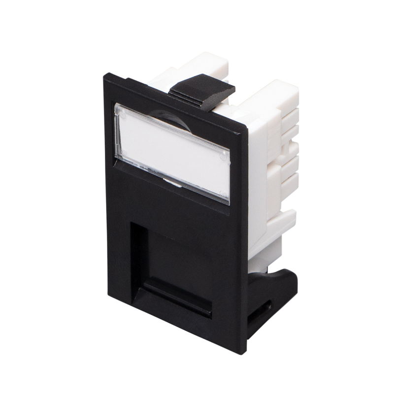 You Recently Viewed Marshall Tufflex UDC1001 Black Cat 6 IDC data module, Black Image