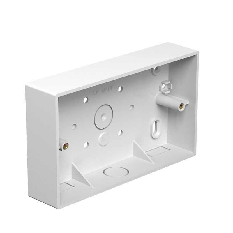 You Recently Viewed Marshall Tufflex MSSB92WH Universal box 32mm 2G + KOs, White, 10 Pk Image