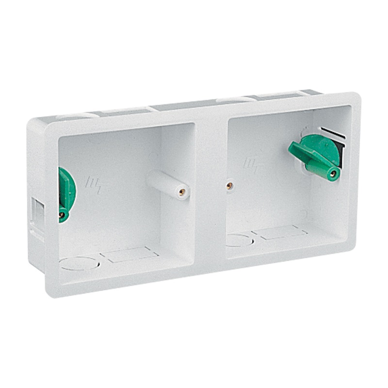 You Recently Viewed Marshall Tufflex MDLB22WH Dual Gang Standard 6-14mm, White, 5 Pk Image