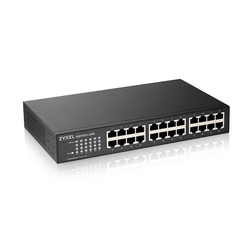 You Recently Viewed Zyxel GS1100-24E-GB0103F 24-port GbE Unmanaged Switch Image