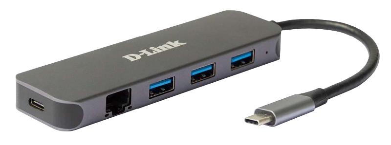 You Recently Viewed D-Link DUB-2334 5-in-1 USB-C Hub with Gigabit Ethernet/ Power Delivery Image
