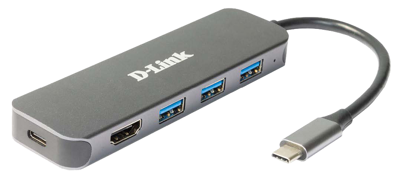 You Recently Viewed D-Link DUB-2333 5-in-1 USB-C Hub with HDMI/Power Delivery Image