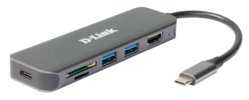 You Recently Viewed D-Link DUB-2327 6-in-1 USB-C Hub with HDMI/ Card Reader/ Power Delivery Image