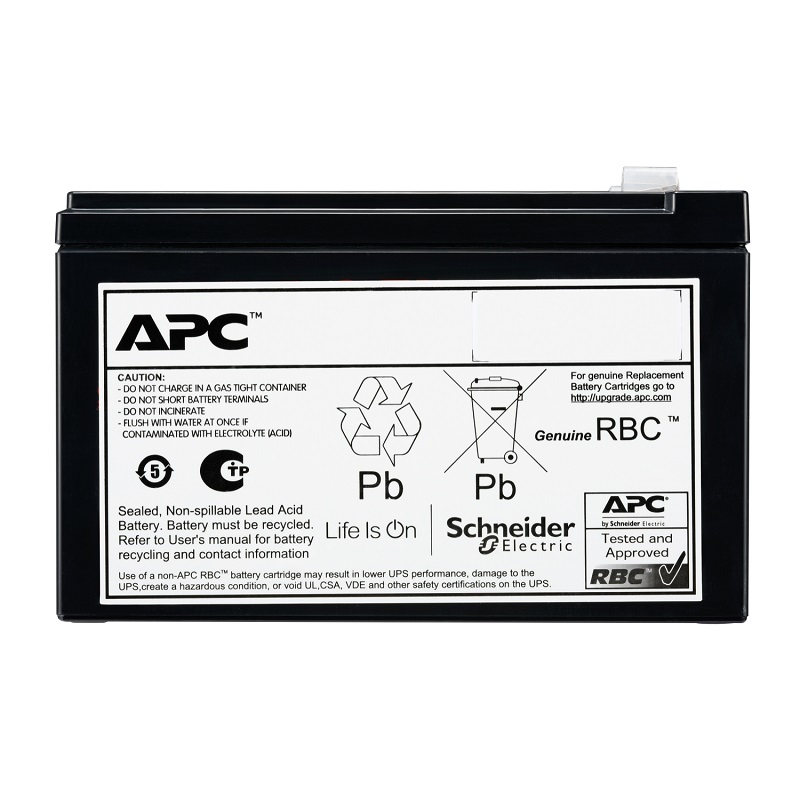 You Recently Viewed APC APCRBCV205 UPS Battery 72 V 9 Ah Sealed Lead Acid  Image