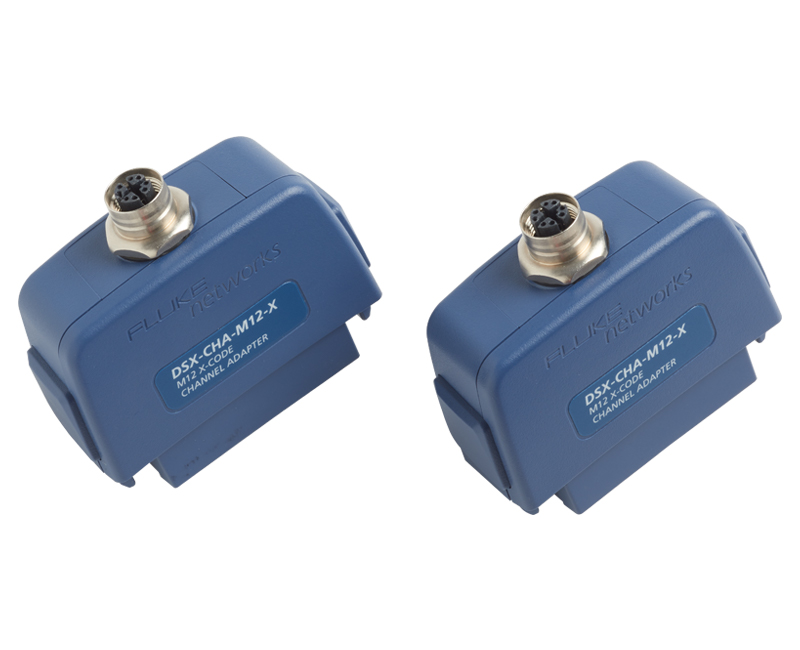 You Recently Viewed Fluke Networks DSX-CHA-M12-X-S Set of DSX Industrial Channel Adapters Image