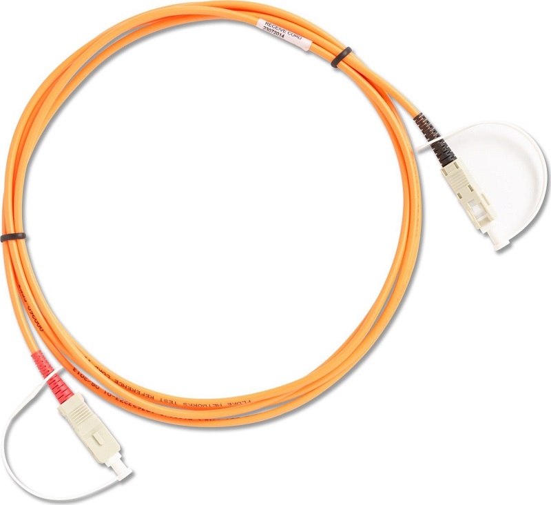 You Recently Viewed Fluke Networks MRC-625-SCSC Multimode Test Reference Cord (TRC), 2m, 62.5 um, SC/SC Image