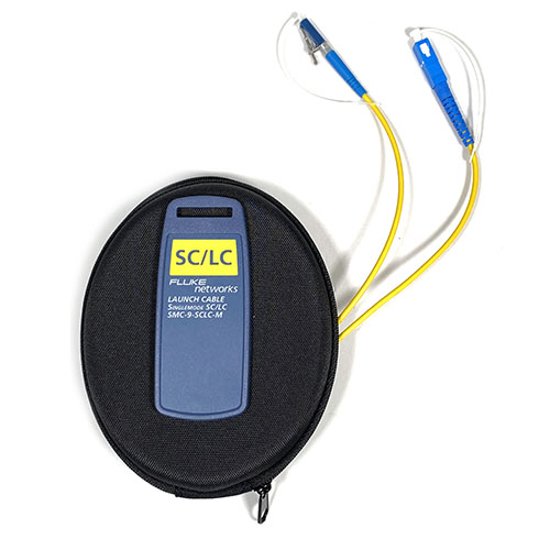 You Recently Viewed Fluke Networks SMC-9-SCLC-M SINGLEMODE LAUNCH CABLE 160M (SC/LC), Metal Image