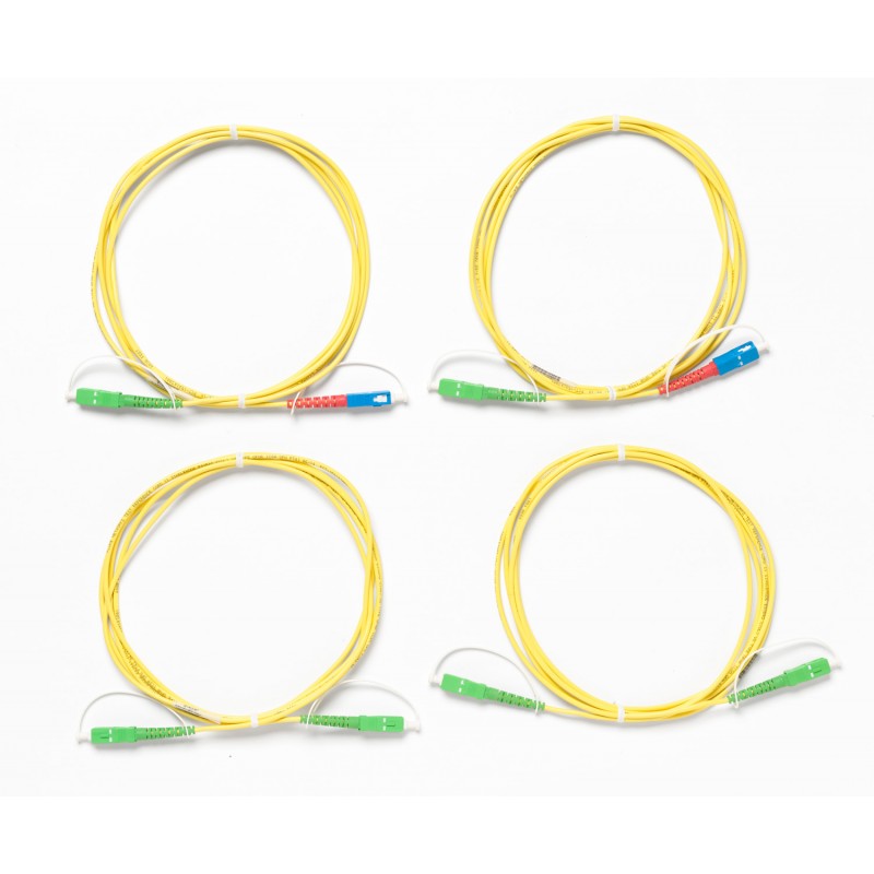 You Recently Viewed Fluke Networks SRC-9-SCLC-KIT-M SINGLEMODE TRC KIT 2M (2 SC/LC, 2 LC/LC), Metal Image
