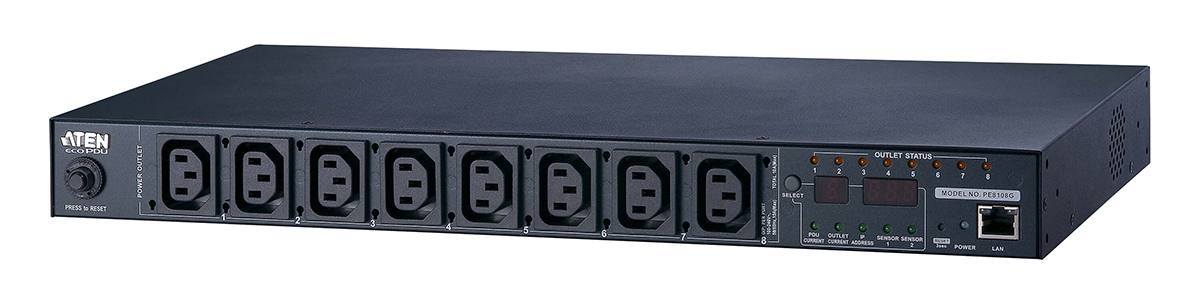 You Recently Viewed Aten PE8108G 1U 10A, C13x8 Eco PDU Image