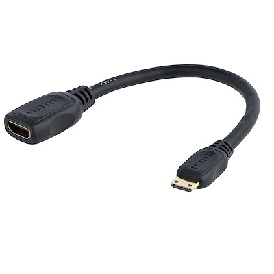 You Recently Viewed StarTech HDACFM5IN 5in High Speed HDMI to HDMI Mini Adapter Cable F/M Image