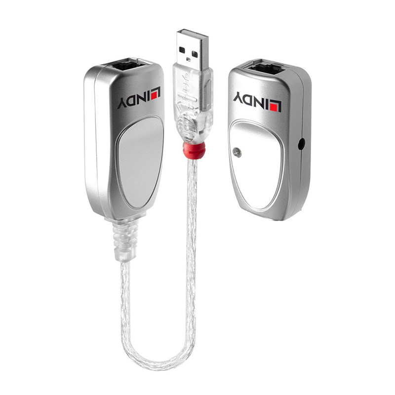 You Recently Viewed Lindy 42805 USB Extension - CAT5 USB Extender (Up to 50m) Image