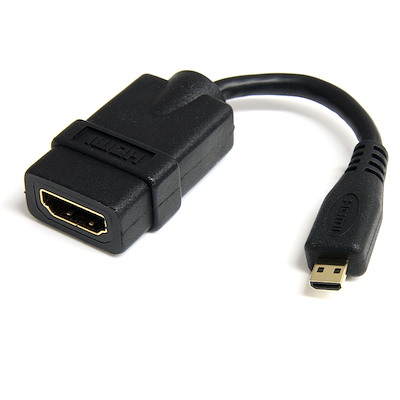 You Recently Viewed StarTech HDADFM5IN 5in High Speed HDMI to HDMI Micro Adapter Cable F/M Image