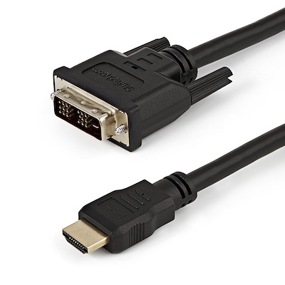 You Recently Viewed StarTech HDDVIMM150CM 1.5m HDMI to DVI-D Cable - M/M Image