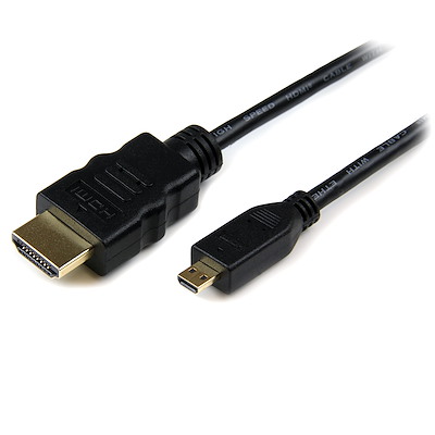 You Recently Viewed StarTech HDADMM2M 2m High Speed HDMI-HDMI Micro Cable w/Ethernet M/M Image