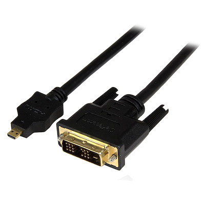 You Recently Viewed StarTech HDDDVIMM2M 2m Micro HDMI to DVI-D Cable - M/M Image