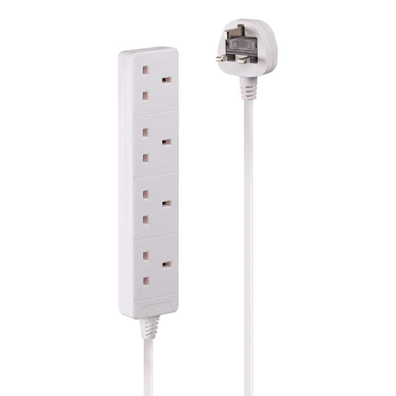 You Recently Viewed Lindy 4-Way UK Mains Power Extension, White Image