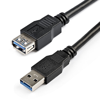 You Recently Viewed StarTech USB3SEXT2MBK 2m SuperSpeed USB 3.0 Extension Cable - M/F Black Image