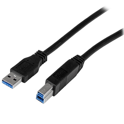 You Recently Viewed StarTech USB3CAB2M 2m SuperSpeed USB 3.0 A to B Cable - M/M Image