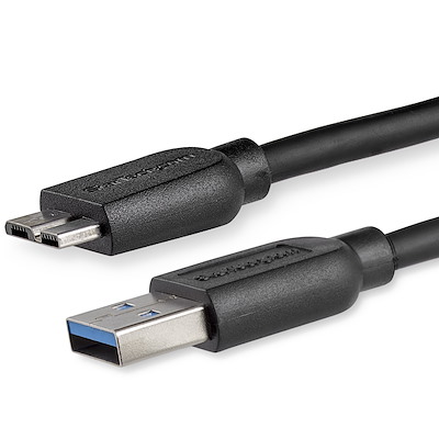You Recently Viewed StarTech USB3AUB2MS 2mtr Slim Micro USB 3.0 Cable - M/M Image
