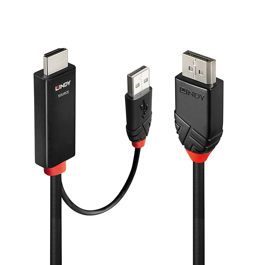 You Recently Viewed Lindy 41498 1m HDMI to DisplayPort Cable Image