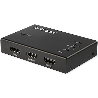 You Recently Viewed Startech VS421HDDP 4-Port HDMI Video Switch 3x HDMI and 1x DisplayPort Image