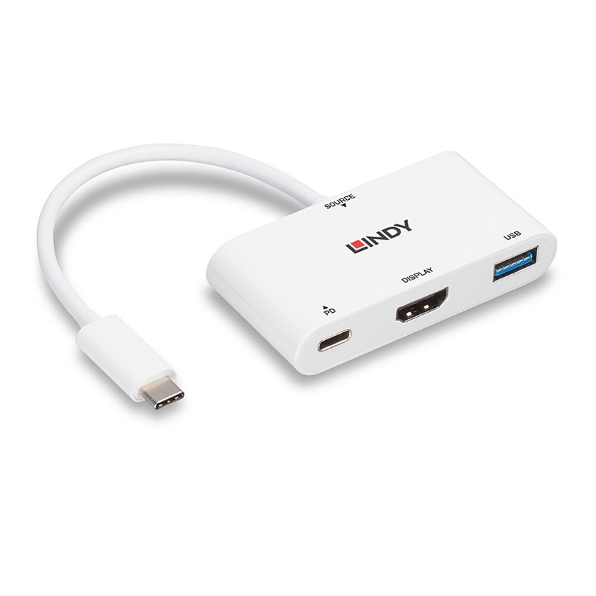 You Recently Viewed Lindy 43340 USB 3.1 Type C to HDMI Converter with USB Type A Port and Power Delivery Image