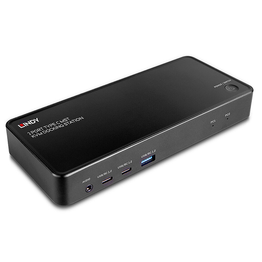 You Recently Viewed Lindy 43202 2 Port Type C MST KVM Docking Station Image