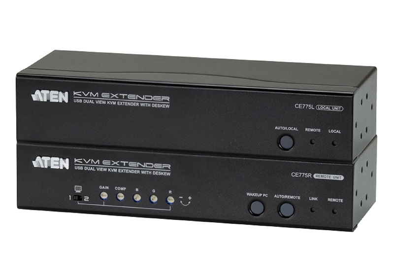 You Recently Viewed Aten CE775 USB Dual View Cat 5 KVM Extender 300m with Deskew Image