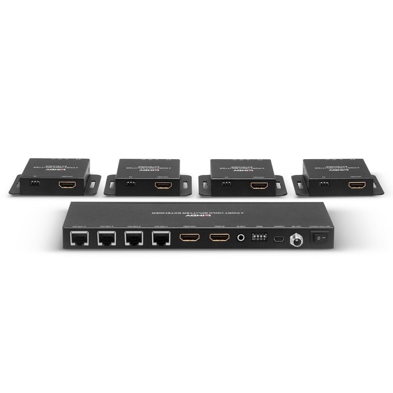 You Recently Viewed Lindy 38155 50m Cat.6 4 Port HDMI & IR Splitter Extender Image