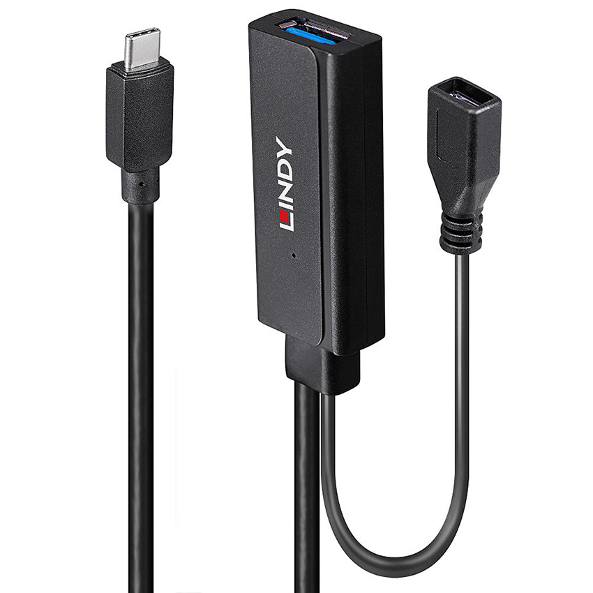 You Recently Viewed Lindy 43352 3m USB 3.2 Gen 1 C/A Active Extension Image