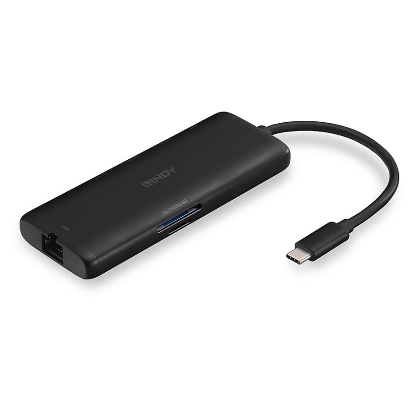 You Recently Viewed Lindy 43358 DST-Mini USB-C Laptop Mini Docking Station with 4K Support & 100W Pass-Through Charging Image